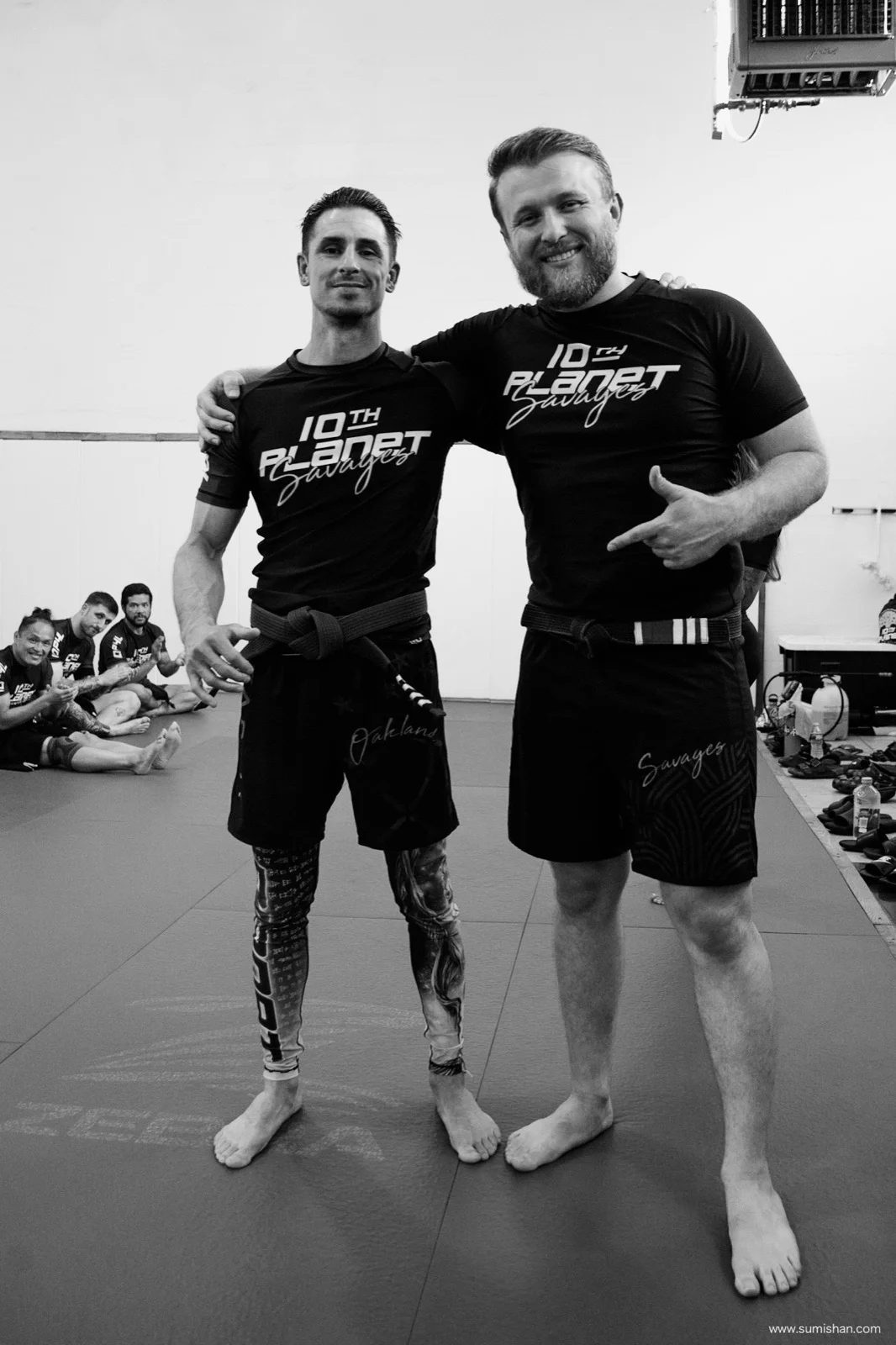 Michael Hillebrand and Brandon Agawa, founders of 10th Planet Grass Valley